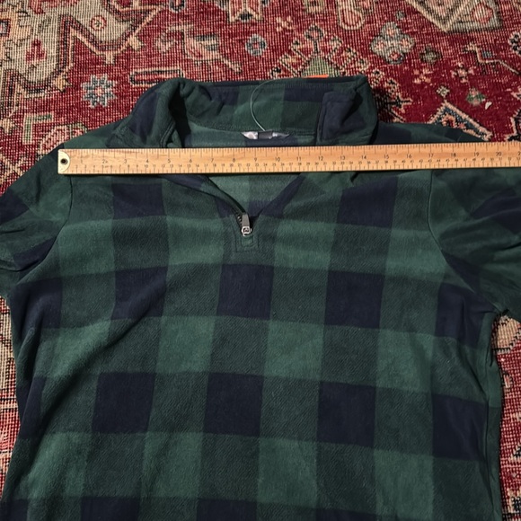 Joe Fresh Plaid Fleece NWT - Picture 5 of 7